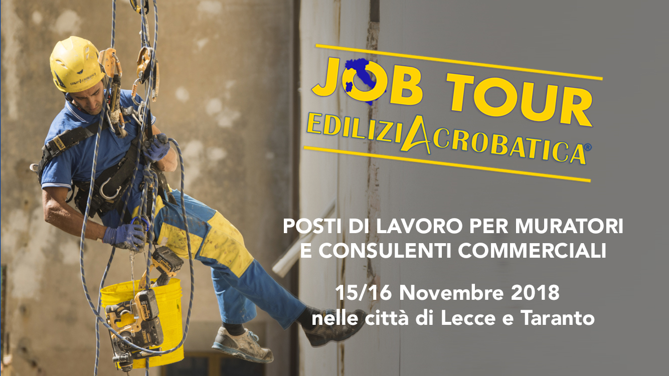 Job Tour arriva a Lecce e Taranto