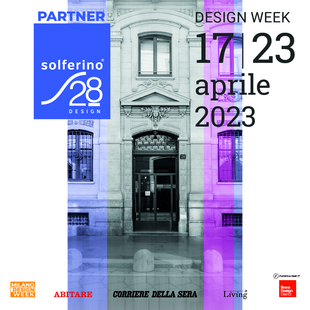 Dal 17 al 23 aprile saremo alla Milano Design Week, scopri dove trovarci