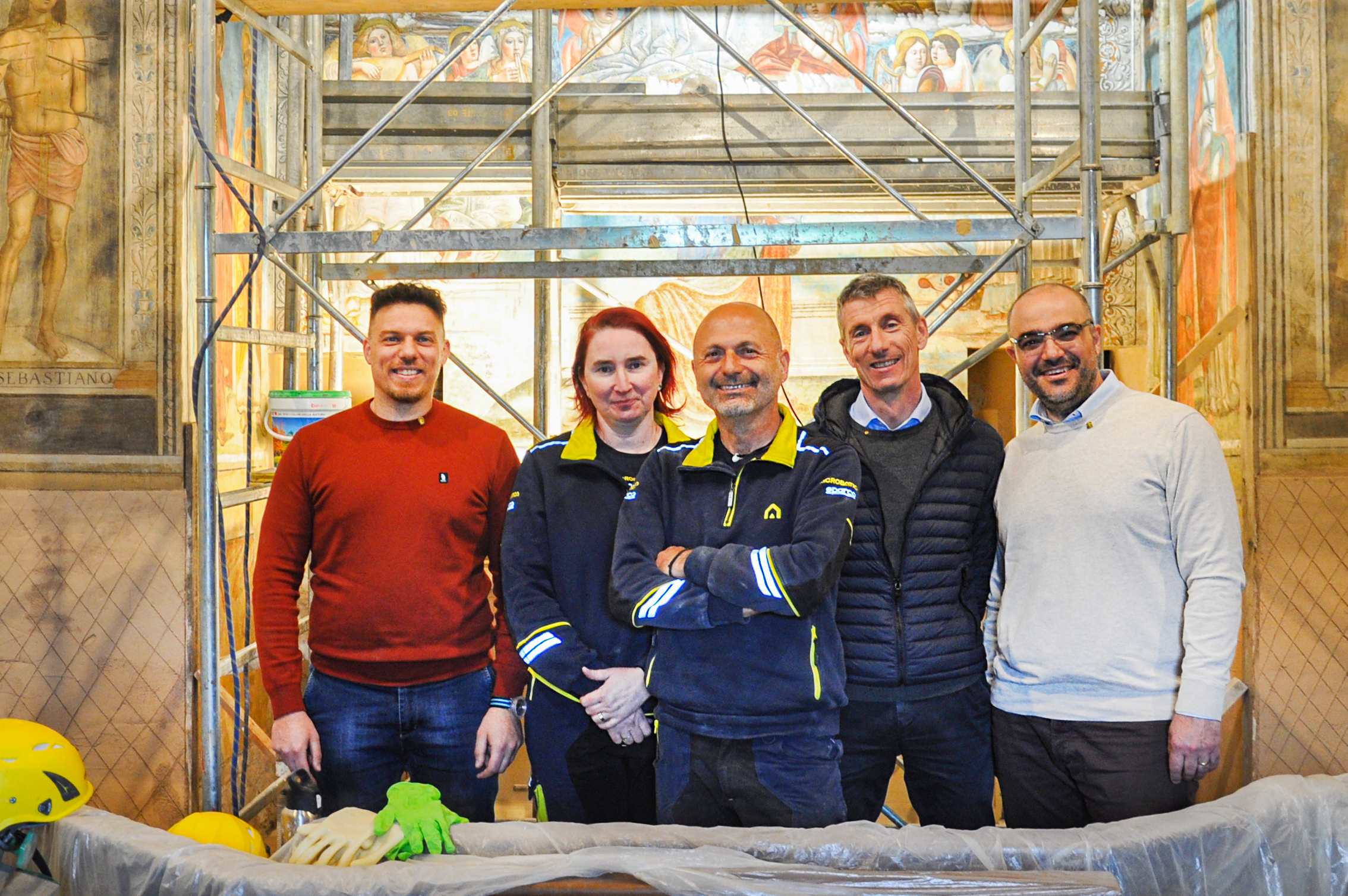 EdiliziAcrobatica Restauri mette a nuovo l’Oratorio della Madonna delle Nevi a Torrita di Siena